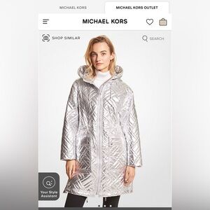 Michael Kors Quilted Jacket NWT